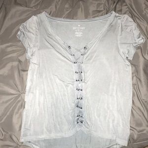 American eagle slouchy Top